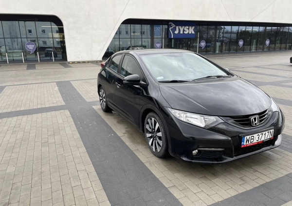 Honda Civic cena 47000 przebieg: 153000, rok produkcji 2014 z Praszka małe 137